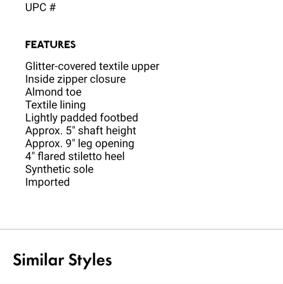 NIOB! HP!! MARC FISHER STOLLA BOOTIES in Silver Metallic - Picture 7 of 7